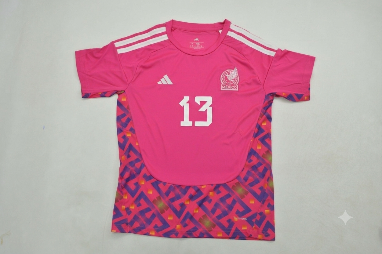 Guillermo Ochoa Mexico Goalkeeper 2026 World Cup Home White Football Jersey