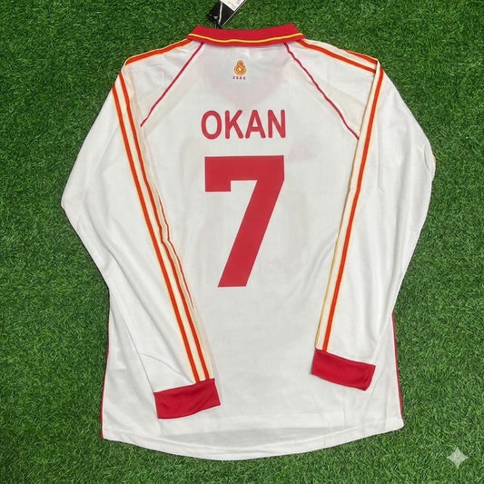 Okan Buruk Galatasaray UEFA 2000 Final Retro Football Jersey Kit