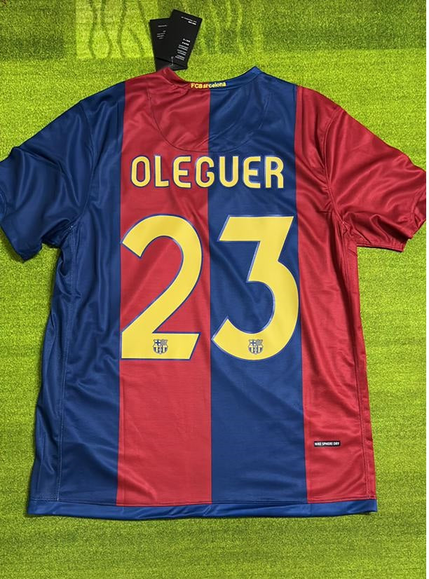 Oleguer Presas Barcelona Retro 2006-07 Jersey Maillot Trikot