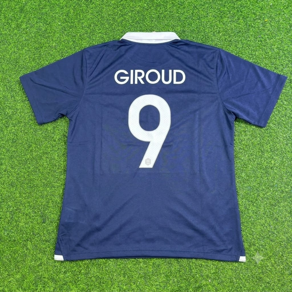 Olivier Giroud #9 France 2014 World Cup Football Jersey