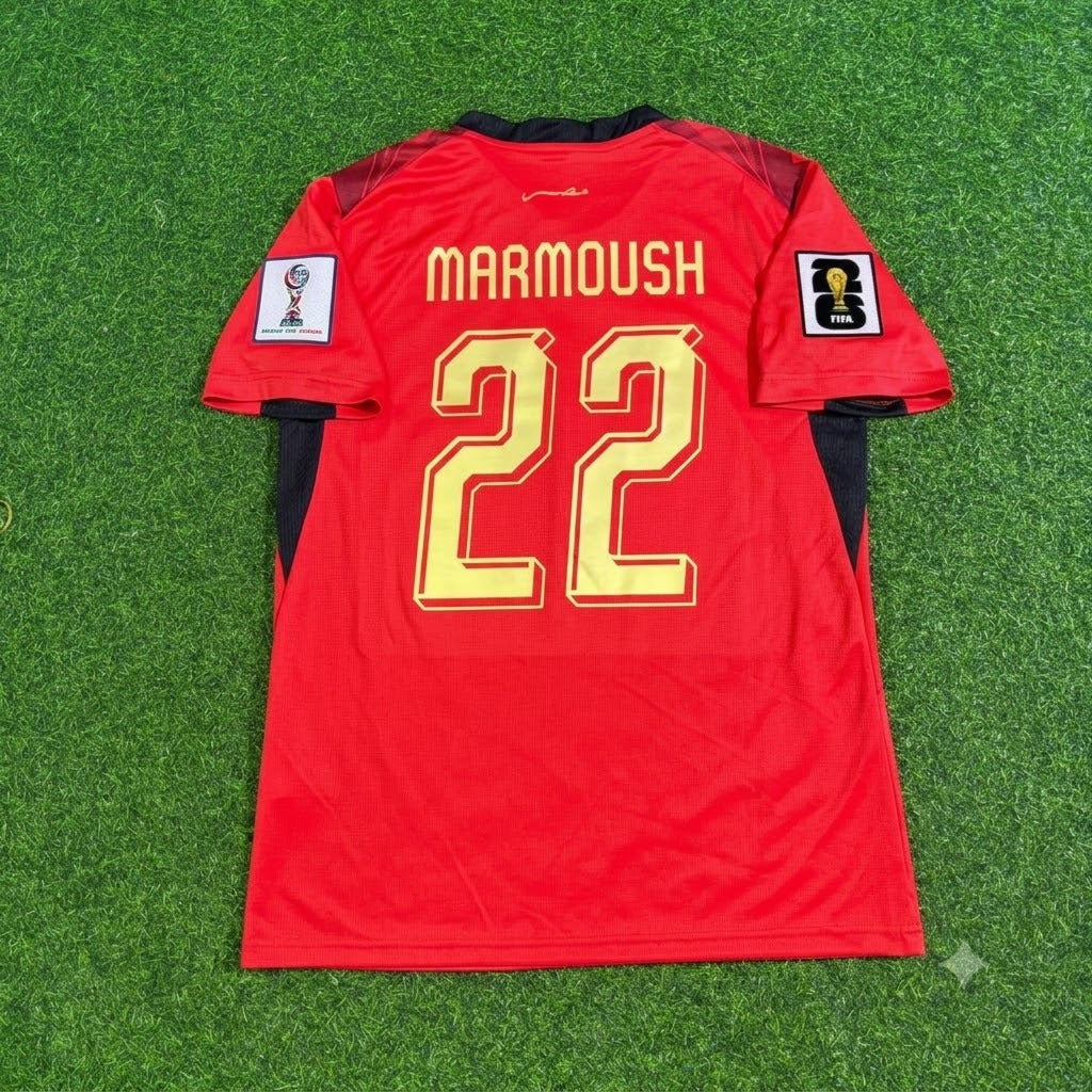 Emam Ashour Egypt 2026 World Cup Home Football Jersey