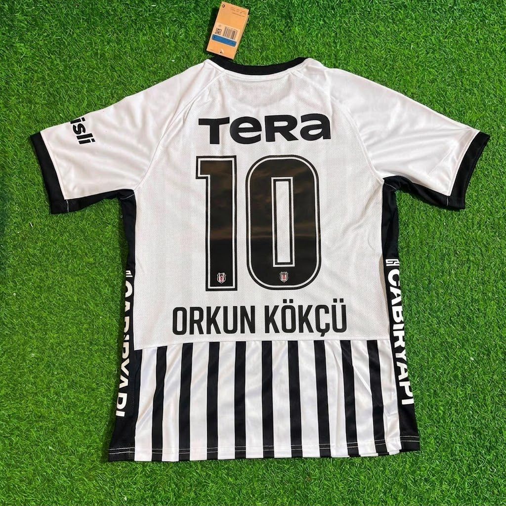 Orkun Kökçü Besiktas 2027 New Season Football Jersey Kit