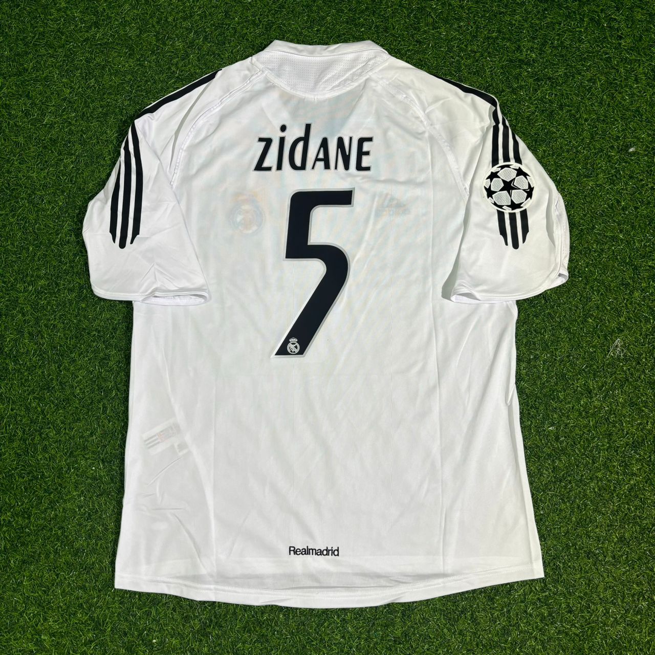 Zinedine Zidane 2004 Retro Football Soccer Jersey