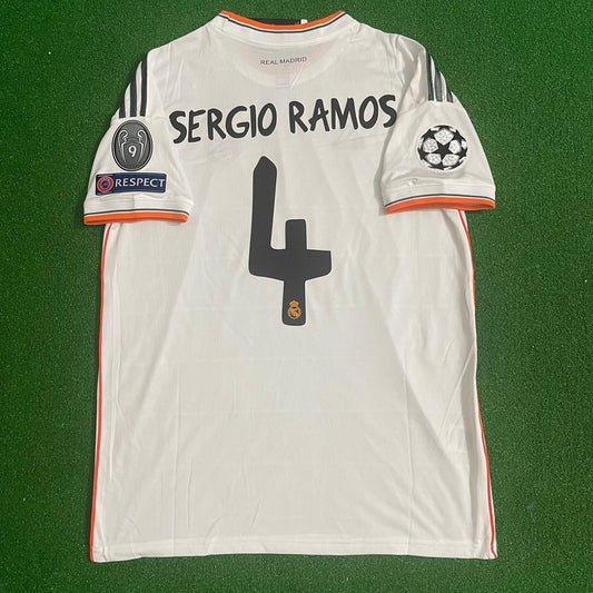 Sergio Ramos 2014 CL Final Retro Football Jersey