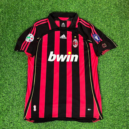 Paolo Maldini AC Milan 2006 2007 Season Retro Jersey Trikot