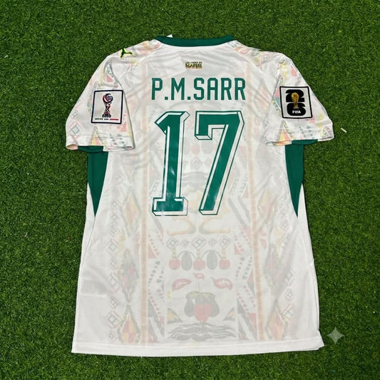 Pape Matar Sarr Senegal World Cup 2026 Home Jersey Trikot Maillot