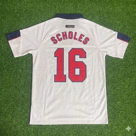 Paul Scholes England 1998 World Cup Retro Jersey