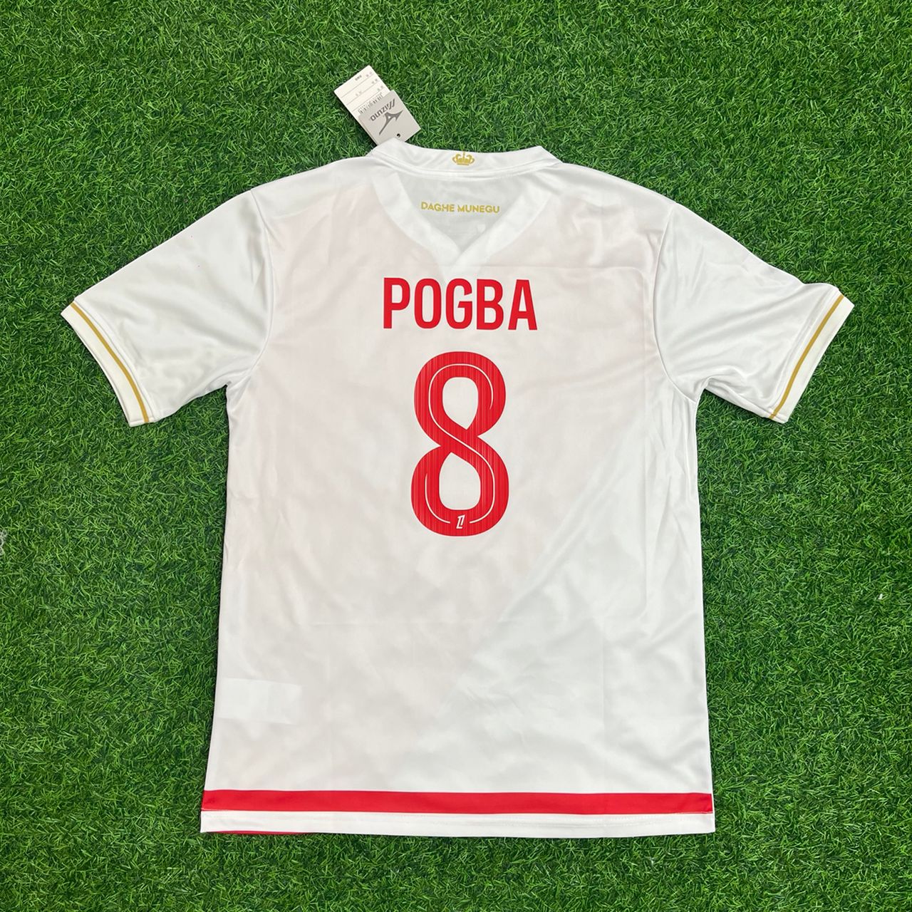 Paul Pogba Monaco Home New Season 2026 Jersey Kit Soccer Trikot Maillot Maglia