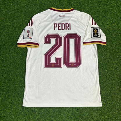 Pedri 20- Spain 2026 World Cup Away Football Jersey
