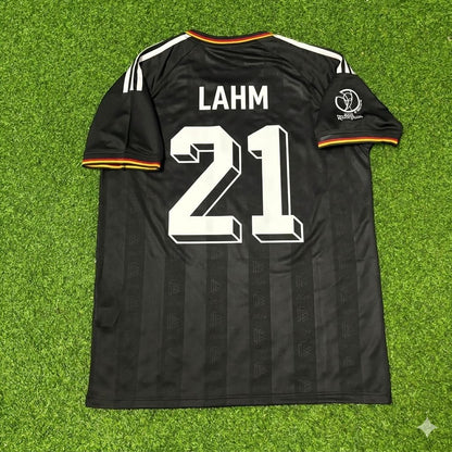 Philipp Lahm Germany 2002 World Cup Black Special Retro Football Jersey