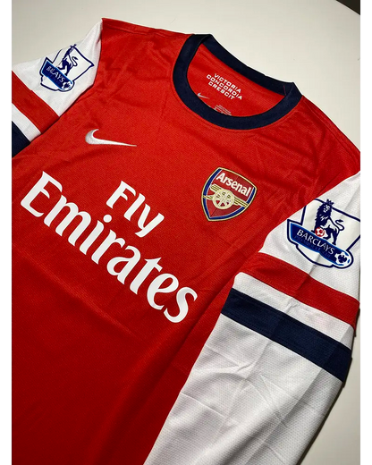 Lukas Podolski Arsenal 2011-2012 Retro Kit Jersey Trikot Maglia Soccer Shirt