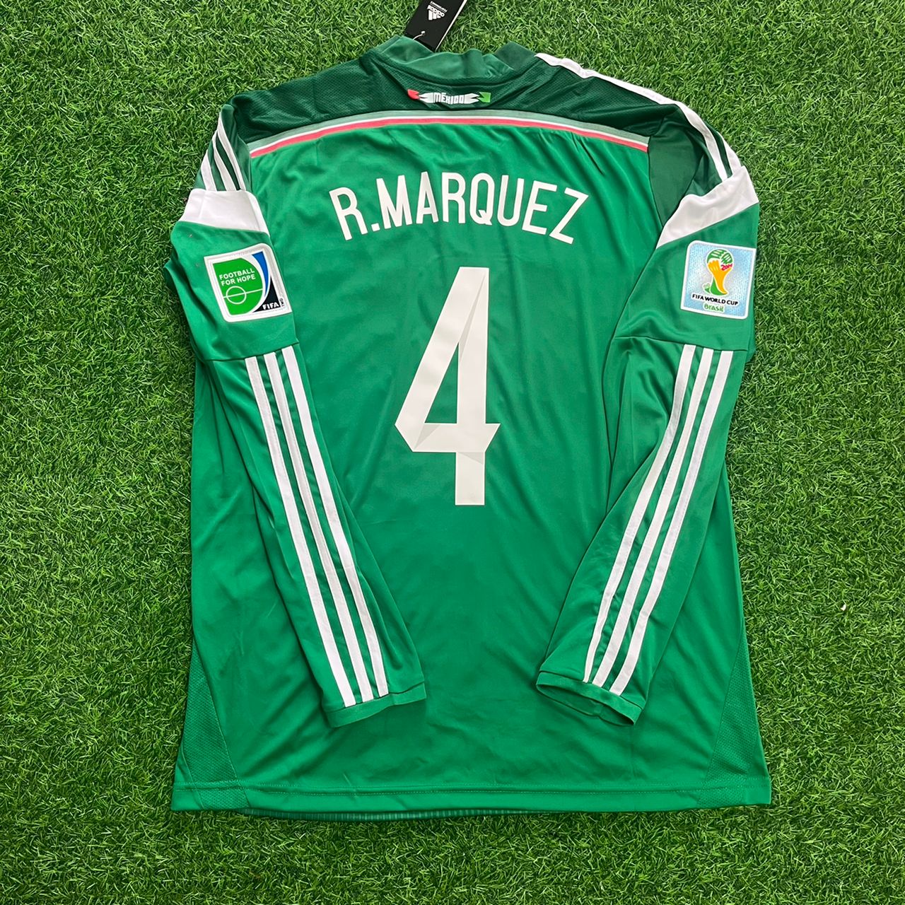 Rafael Marquez Mexico 2014 Brazil World Cup Retro Jersey Trikot Maglia Camiseta