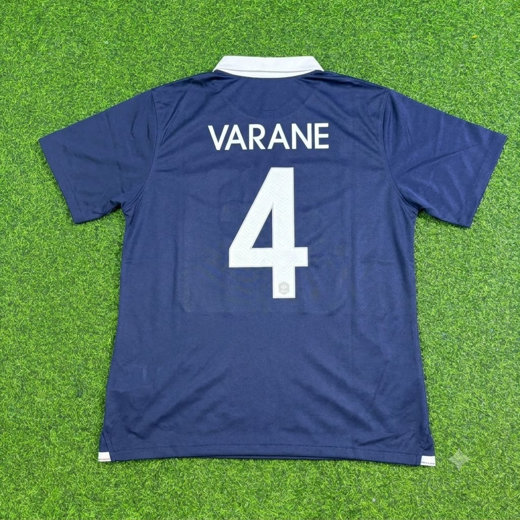 Raphael Varane #4 France 2014 World Cup Football Jersey