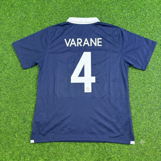 Raphael Varane #4 France 2014 World Cup Football Jersey