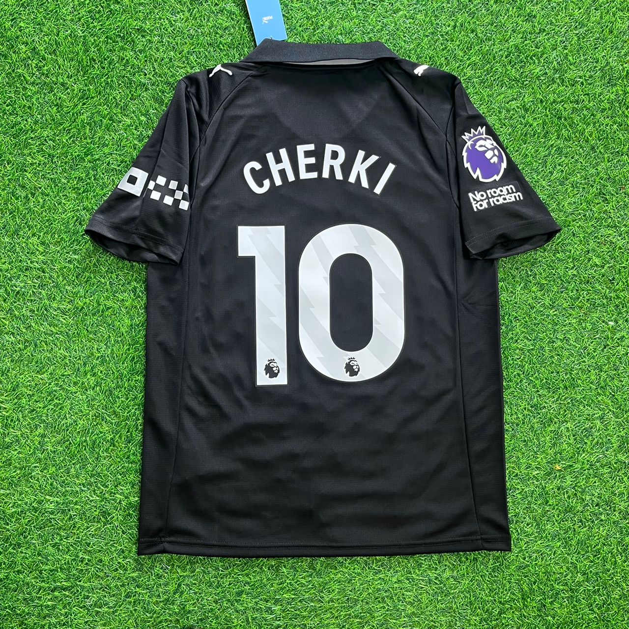 Rayan Cherki #10 Manchester City Black New Season 2026 Jersey Maillot