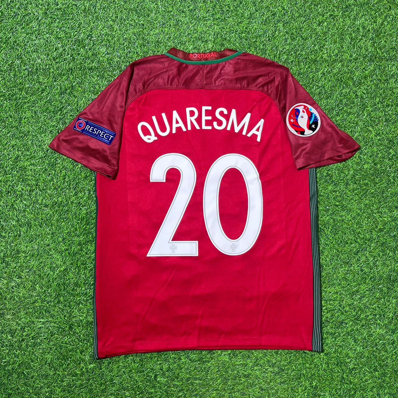 Ricardo Quaresma Portugal EURO 2016 Final Retro Jersey Trikot Maglia