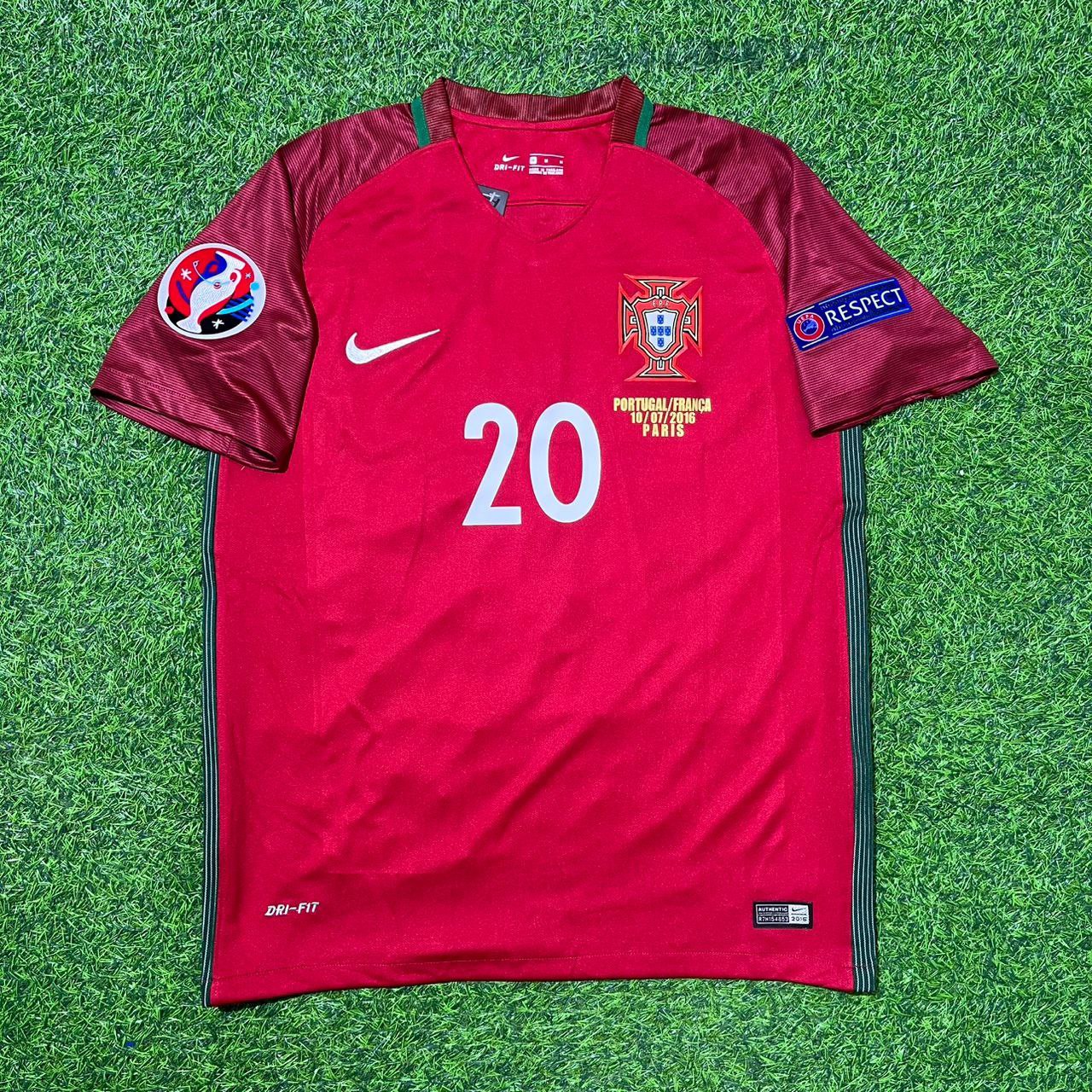 Ricardo Quaresma Portugal EURO 2016 Final Retro Jersey Trikot Maglia