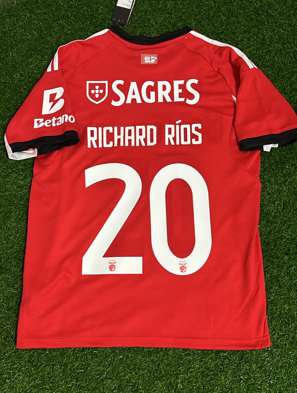 Richard Rios Benfica New Season Home Jersey Maillot Trikot