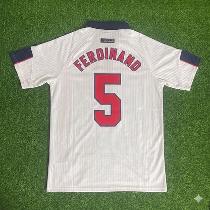 Rio Ferdinand England 1998 World Cup Retro Jersey