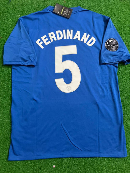 Rio Ferdinand Manchester United 2008 Retro-Fußballtrikot Trikot Maillot Fußballshirt