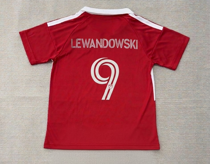 Robert Lewandowski Chicago Fire FC 2026-2027 Red New Season Soccer Kit Jersey