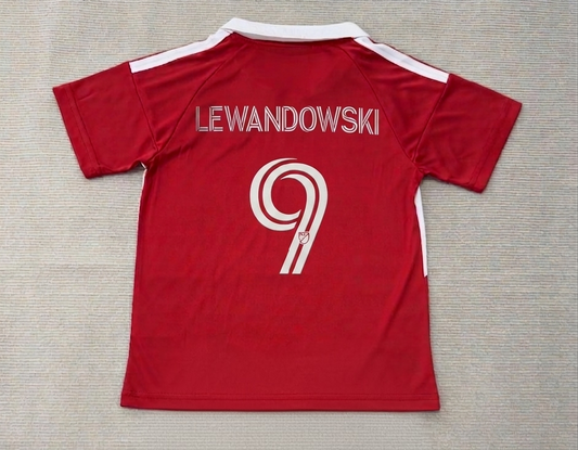 Robert Lewandowski Chicago Fire FC 2026-2027 Red New Season Soccer Kit Jersey