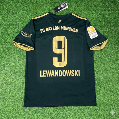 Robert Lewandowski Bayern Munich 2021-2022 Oktoberfest Green Special Edition Football Jersey