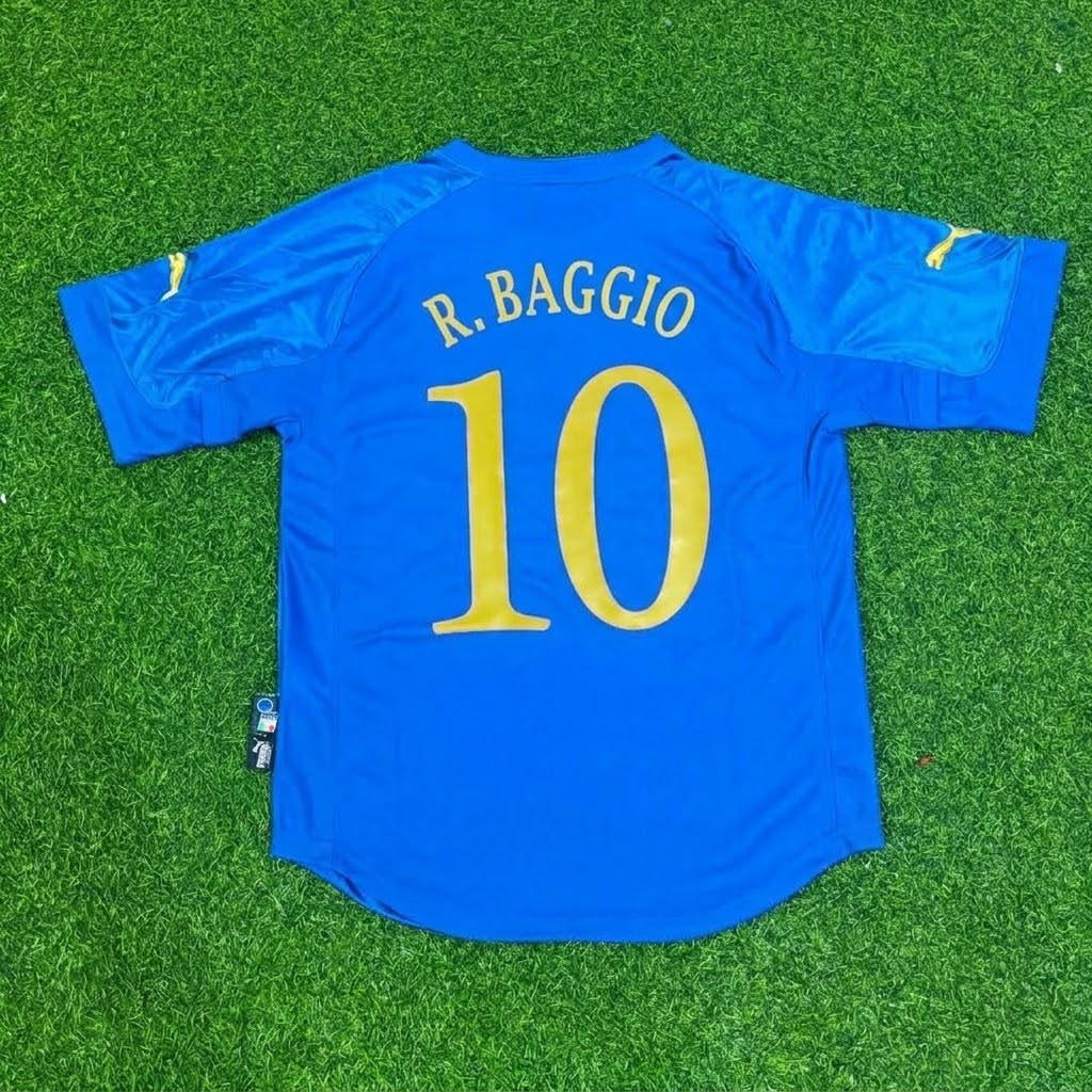 Roberto Baggio Italy Home Commemorative Jersey Trikot Maillot