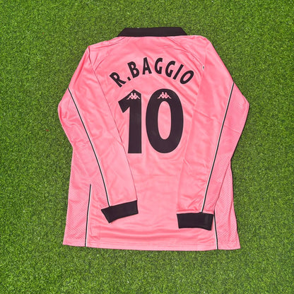 Roberto Baggio Juventus 1995 Pink Maglia Kit Jersey Trikot Maillot