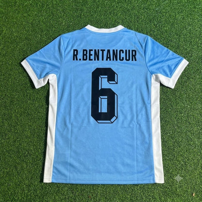 Rodrigo Bentancur #6 Uruguay World Cup Special Edition Blue Football Jersey