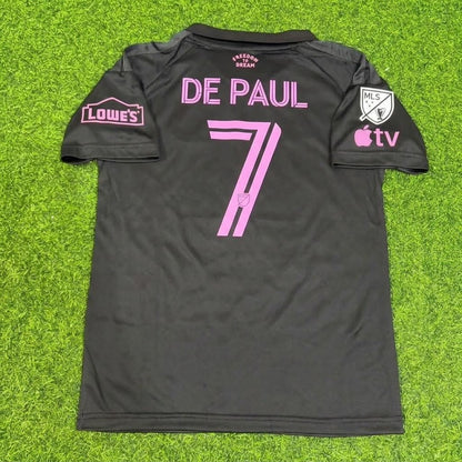Rodrigo De Paul Inter Miami 2026-2027 New Season Black Soccer Jersey Shirt Trikot