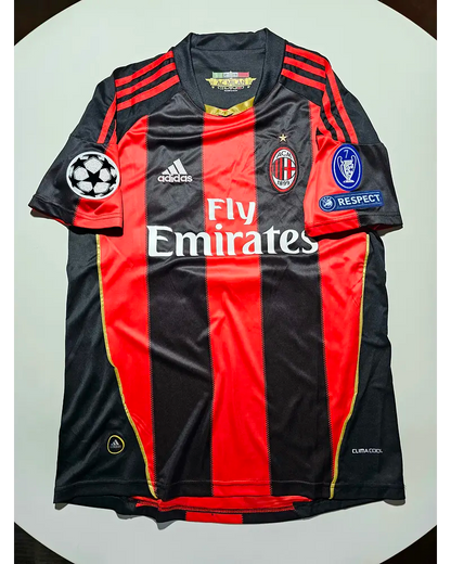 Ronaldinho Gaucho 10 - Milan 2010/2011 Home Retro Jersey Trikot