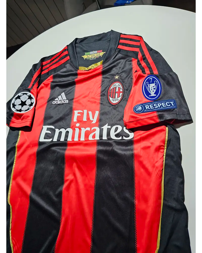 Kaká Leite Milan Weißes Retro-Fußballtrikot