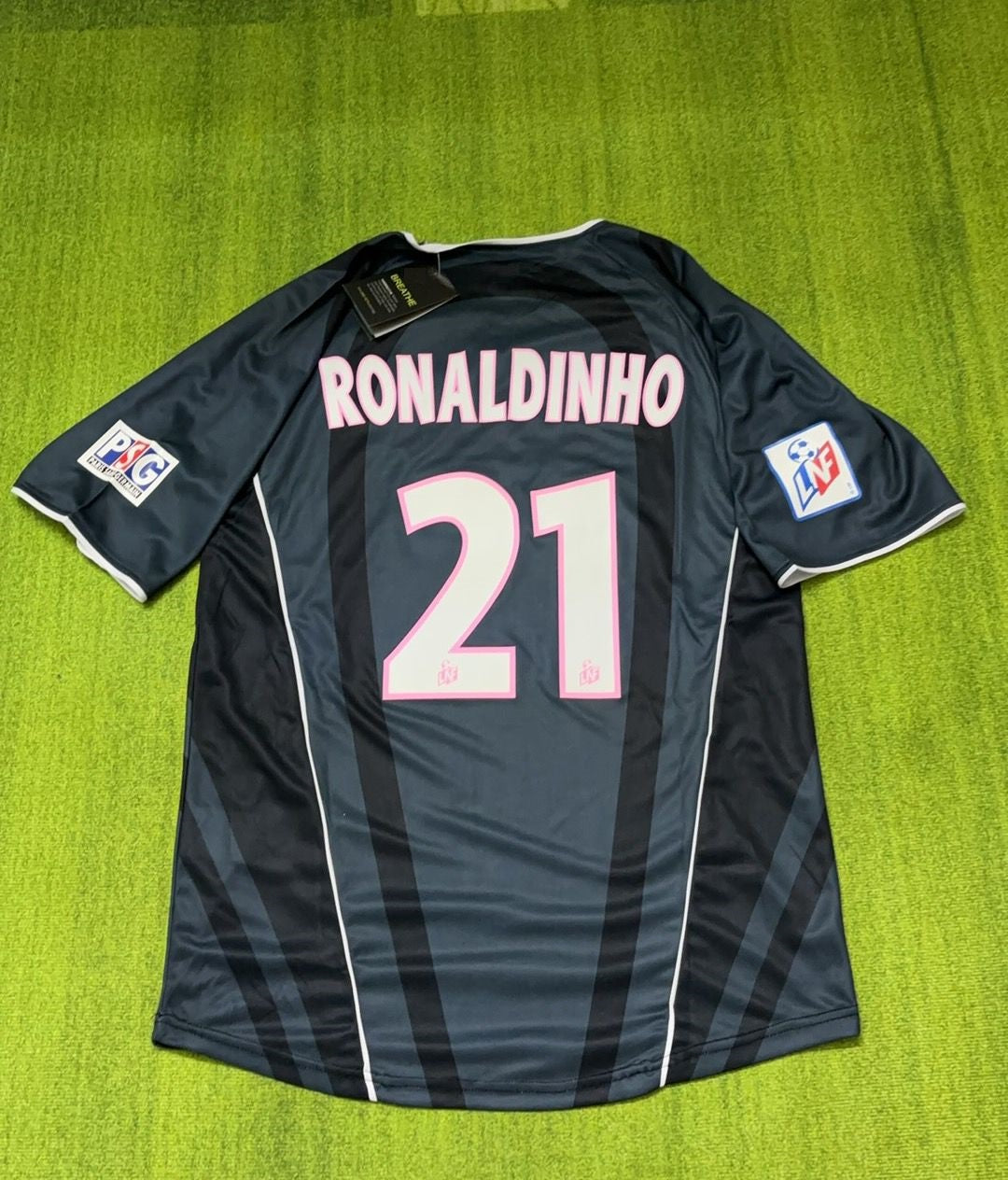 Ronaldinho Gaucho 2001 2002 Soccer Retro Jersey Trikot Maillot Soccer Shirt