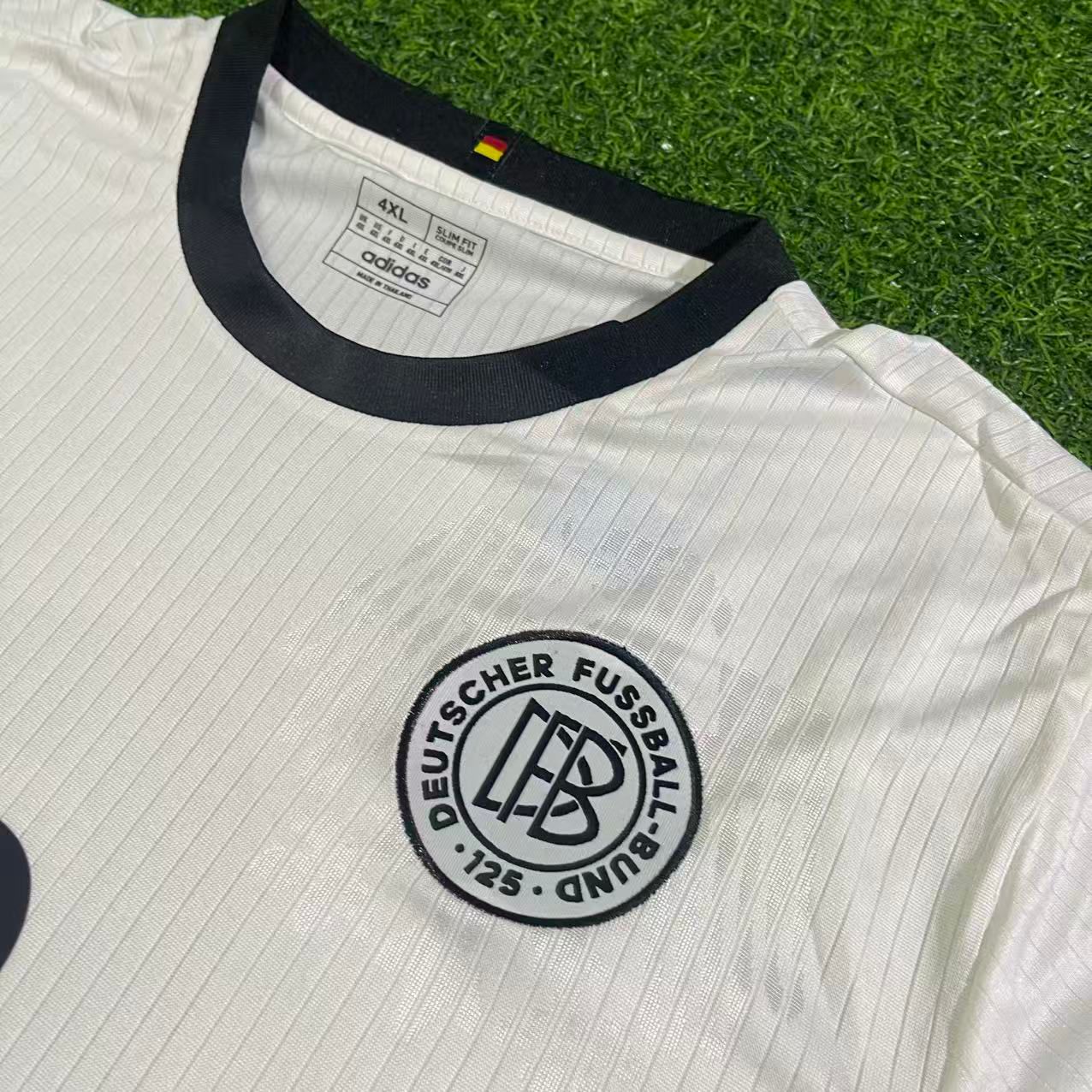 Rudi Völler Germany 125 Year Special White Football Jersey