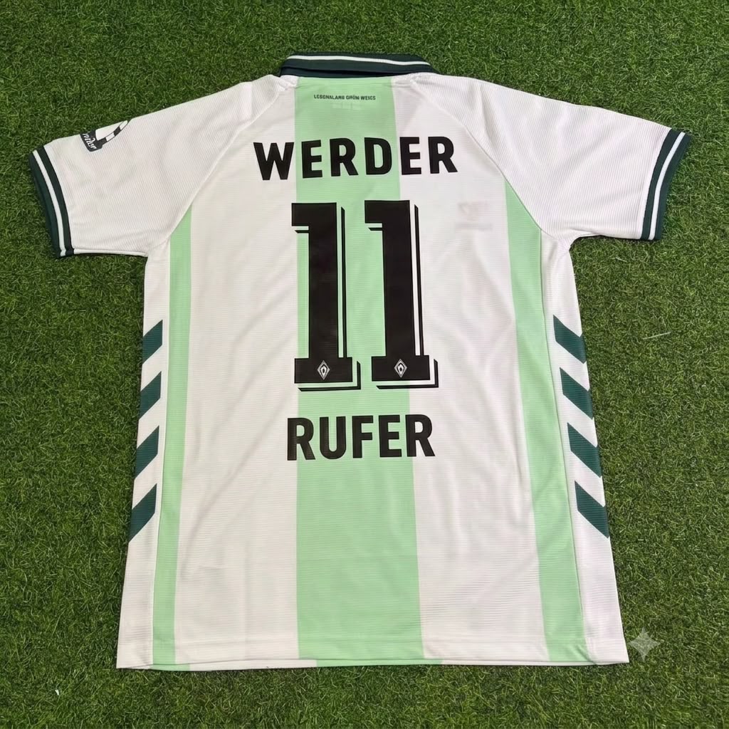 Wynton Rufer Werder Bremen Special Football Jersey