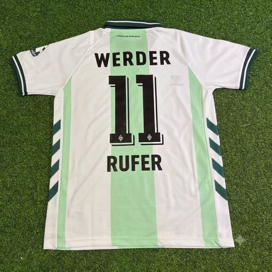 Wynton Rufer Werder Bremen Special Football Jersey