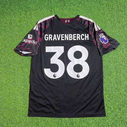 Ryan Gravenberch #38 Liverpool 2026/2027 New Season Third Football Jersey Kit