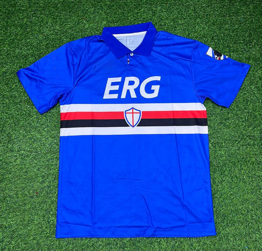 Sampdoria 1992/1994 Retro Football Jersey Trikot Maillot