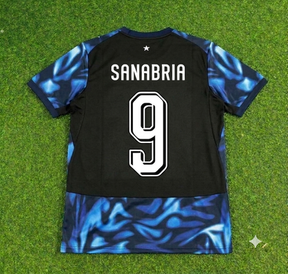 Antonio Sanabria Paraguay World Cup 2026 Black Football Jersey Shirt Trikot Maillot
