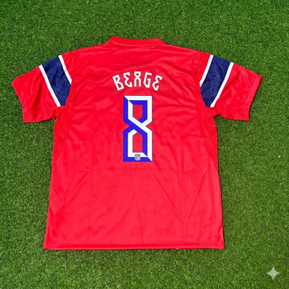 Sander Berge #8 Norway 2026 World Cup Home Football Jersey