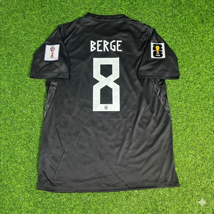 Sander Berge #8 Norway 2026 World Cup Black Away Football Jersey