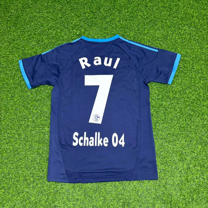 Schalke 04  Raul Gonzalez 2010-12  Season Retro  Football Jersey Trikot Soccer Shirt