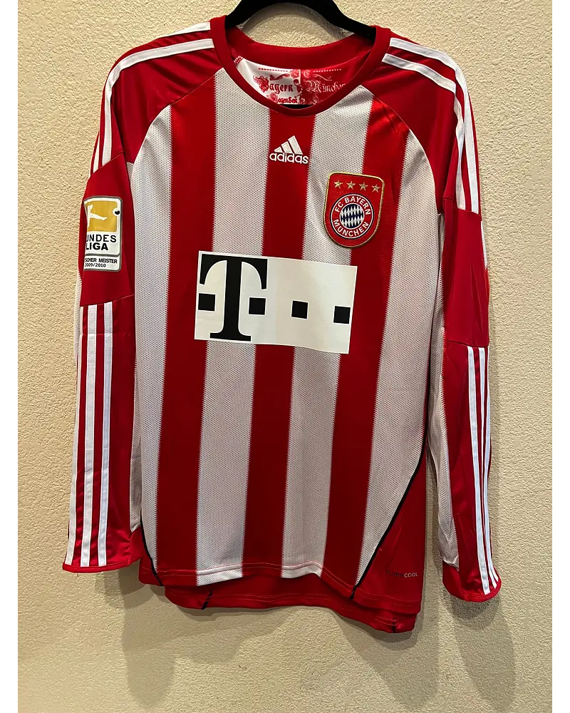 Bastian Schweinsteiger Bayern Munich 2010/11 Red Jersey Trikot