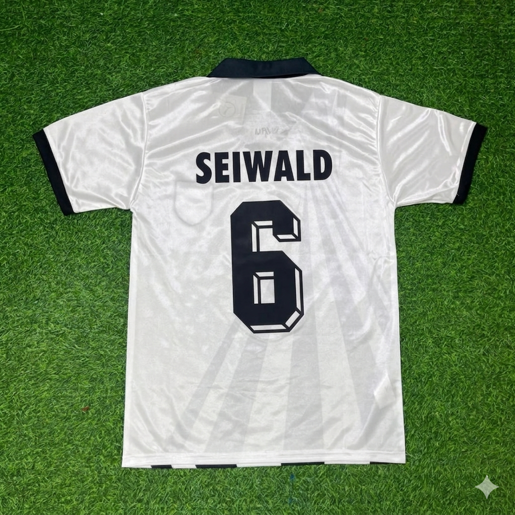Nicolas Seiwald Austria White Retro Football Jersey