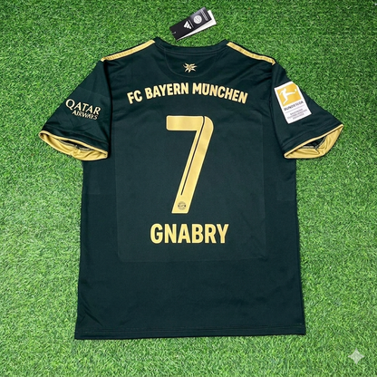 Serge Gnabry Bayern Munich 2021-2022 Oktoberfest Green Special Edition Football Jersey