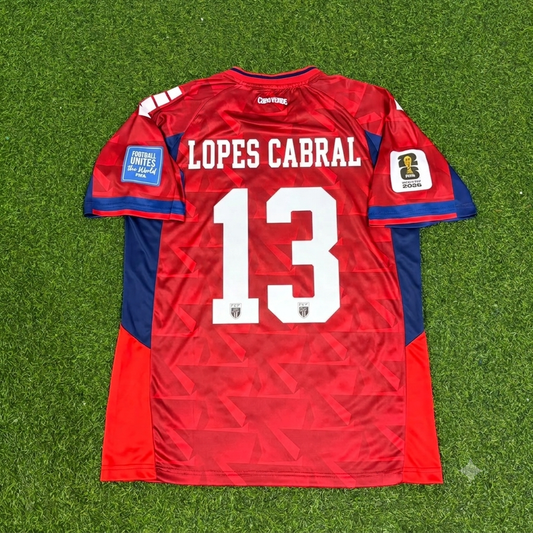 Sidny Lopes Cabral Cape Verde 2026 World Cup Football Jersey Shirt Trikot Maillot