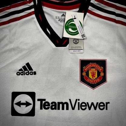 Cristiano Ronaldo Manchester United White 2022 2023 Premier League Jersey Trikot