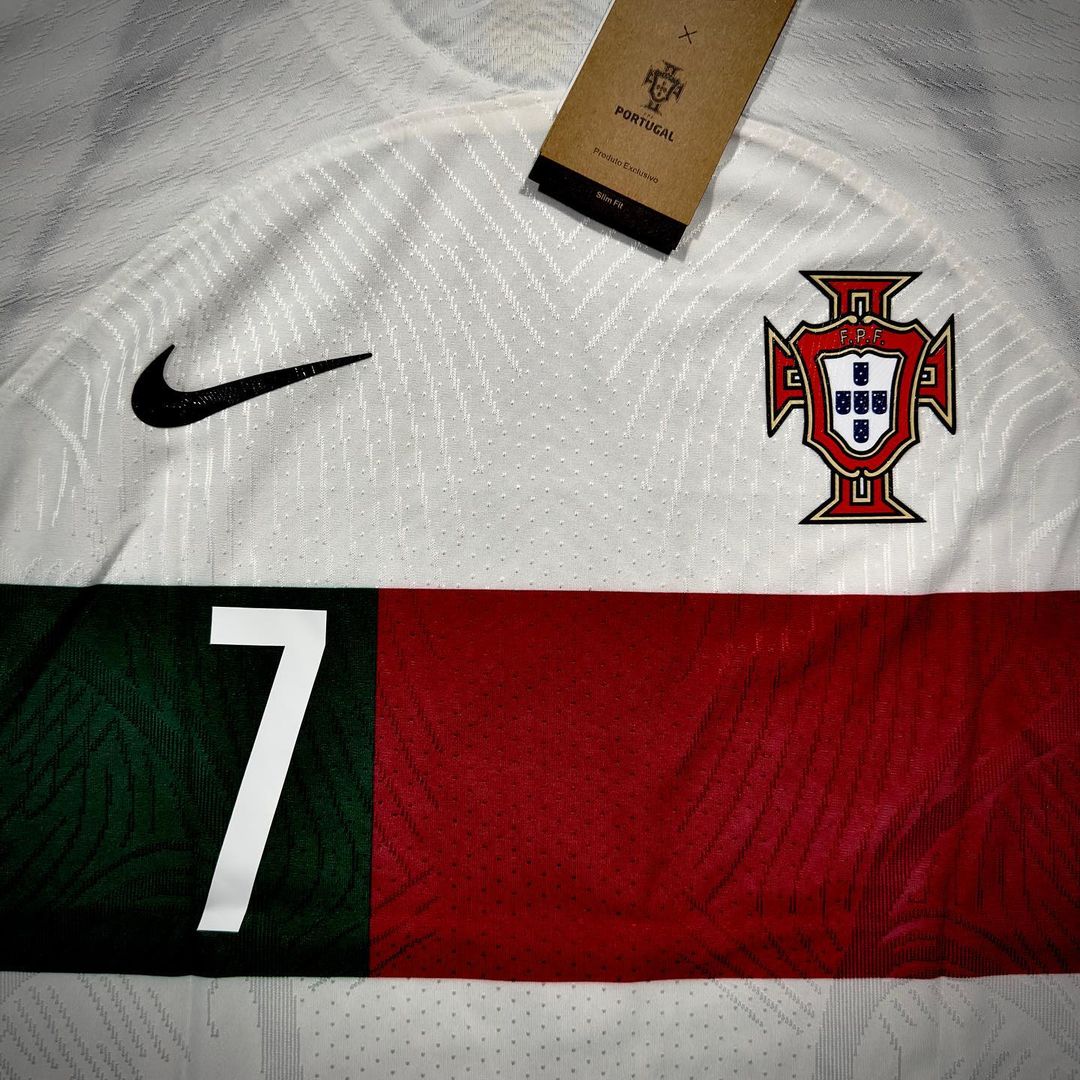 Cristiano Ronaldo Portugal 2022 World Cup Qatar Retro Jersey Trikoy