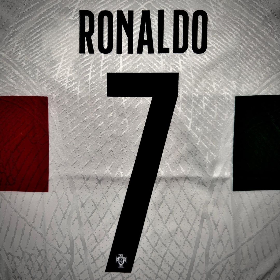 Cristiano Ronaldo Portugal 2022 World Cup Qatar Retro Jersey Trikoy